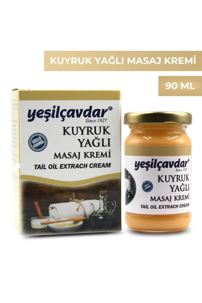 Yeşilçavdar Kuyruk Yağlı Masaj Kremi 90 ml ürün görseli 1