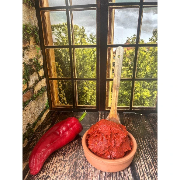 HATAY Biber Salçası (Acı) (Köy Yapımı) 1 KG ürün görseli 1
