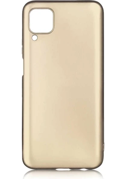 Huawei P40 Lite Kılıf Premier Silikon Esnek Koruma Gold ürün görseli 1