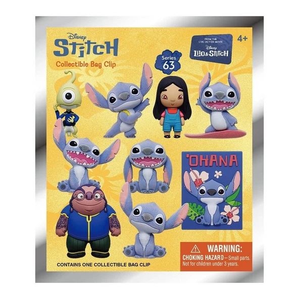 Lilo ve Stitch Klipsli Figür Seri 63 ürün görseli 1