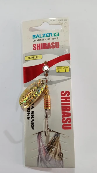Balzer 13181 Shirasu Spinner Alabalık Kaşığı No: 3 Gr: 6 ürün görseli 1