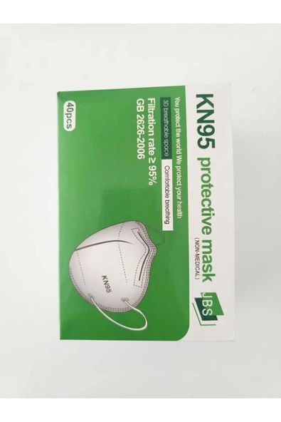 Ookayled KN95 MASKA PROTECTİVE MASK 40 TANE - Resim 2