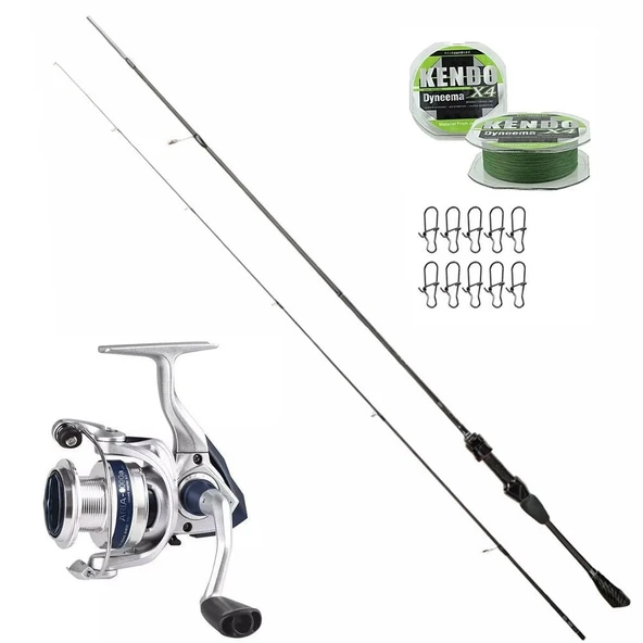 Okuma Aria 1000 - Ryuji Voltage Fuji 198cm 06-7gr LRF Olta Seti ürün görseli 1