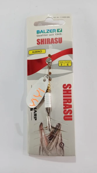 Balzer 13183 Shirasu Spinner Alabalık Kaşığı No: 3 Gr: 6 ürün görseli 1