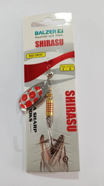 Balzer 13179 Shirasu Spinner Alabalık Kaşığı No: 3 Gr: 6 ürün görseli 1