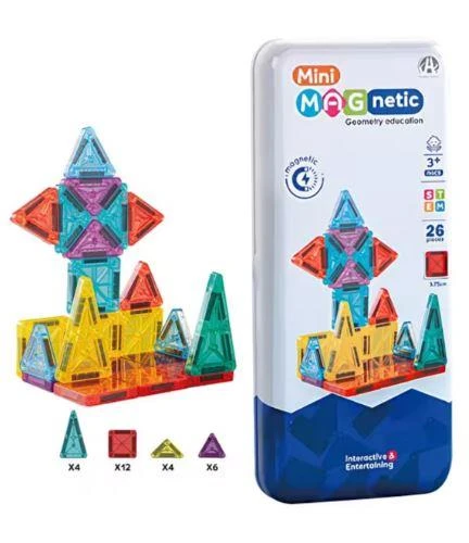 Magnetıc Mini Puzzle Tin Box 26 Pcs ürün görseli 1