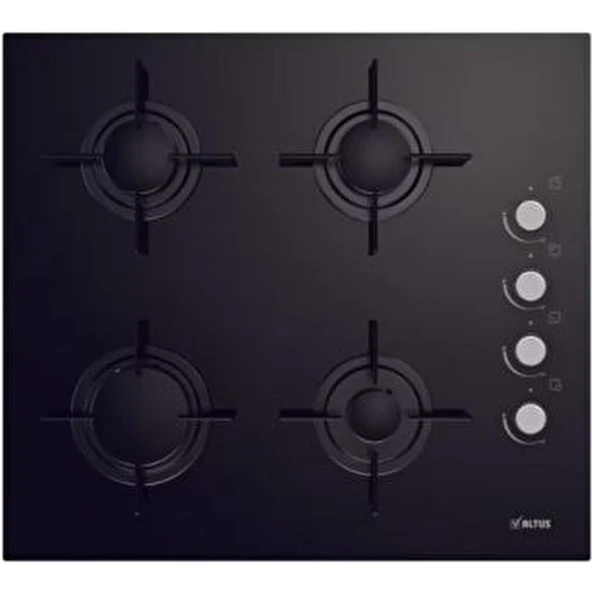 Altus Al-89 GB Siyah Cam Set Üstü Ocak ürün görseli 1