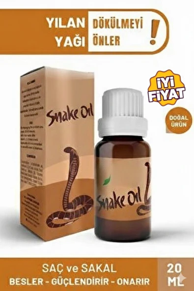 NEWCO Yılan Yağı Snake Oil 20 ml Saç Dökülmelerine Karşı ürün görseli 1