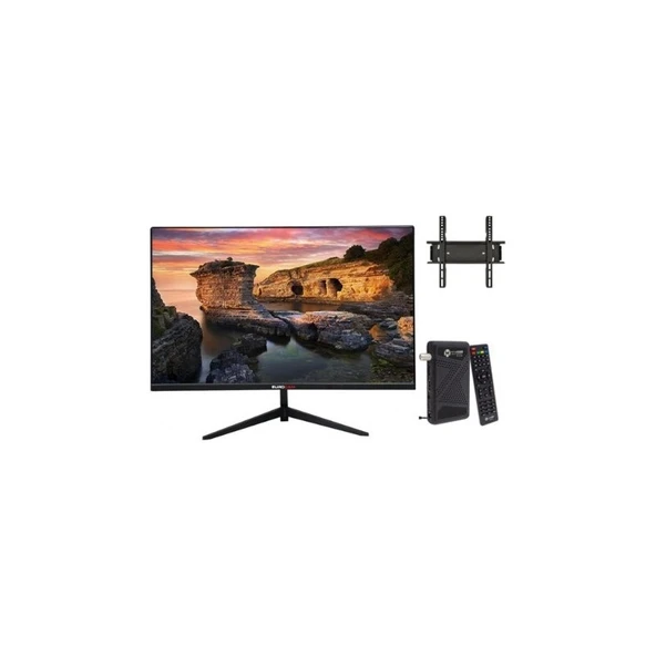 Eurocam 50 Ekran LED Televizyon 19 inç Full HD Çözünürlük Dahili Uydu Alıcısı ile ürün görseli 1