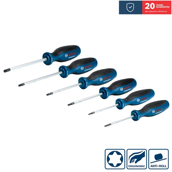 Bosch Professional Torx Tornavida Seti 6 Parça - Resim 2