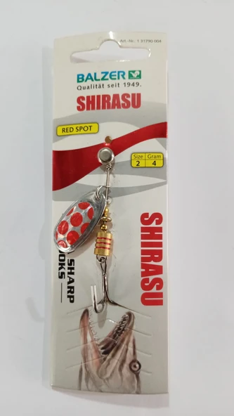 Balzer 13179 Shirasu Spinner Alabalık Kaşığı No: 2 Gr: 4 ürün görseli 1