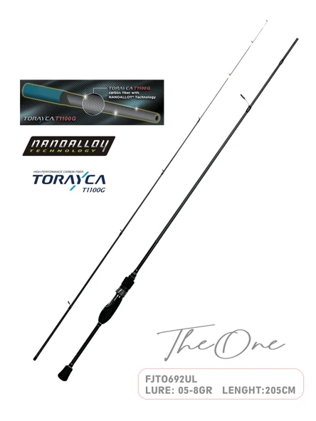 Fujin TheOne 205cm 05-8gr LRF Kamışı ürün görseli 1