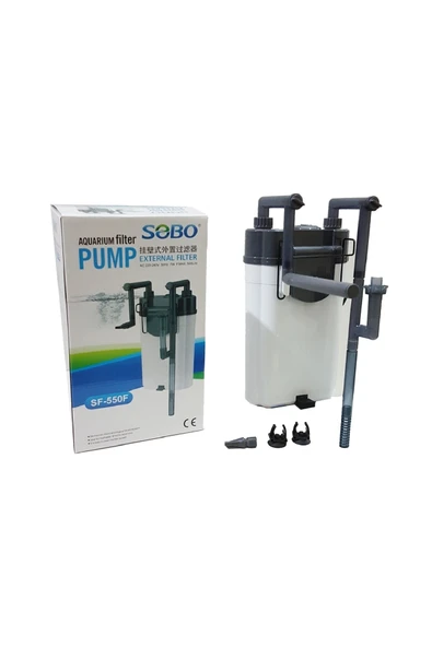 Sobo SF-550F Dış Filtre 500Lt/H 8,6W ürün görseli 1