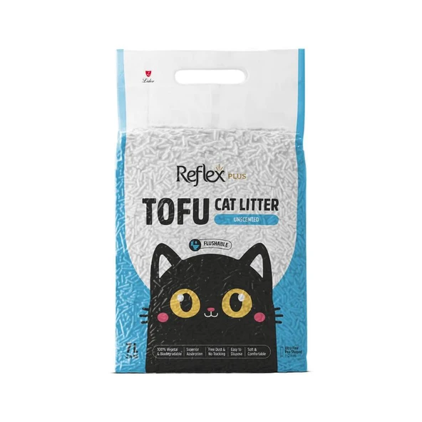 Reflex Plus Tofu Kokusuz Kedi Kumu 7 Lt ürün görseli 1