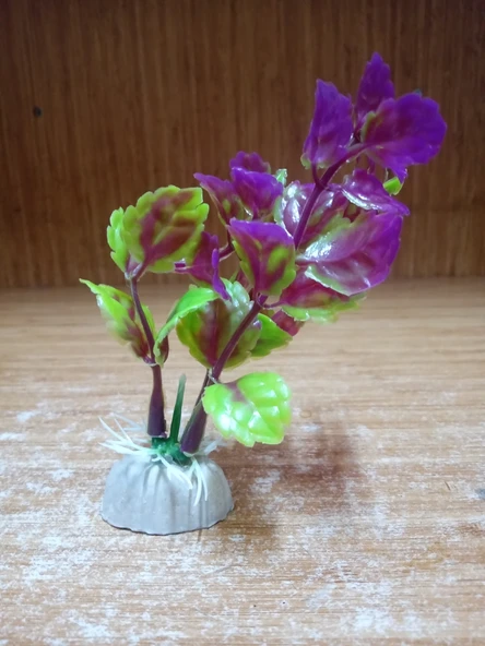 YAPAY AKVARYUM BİTKİSİ 10 CM ürün görseli 1