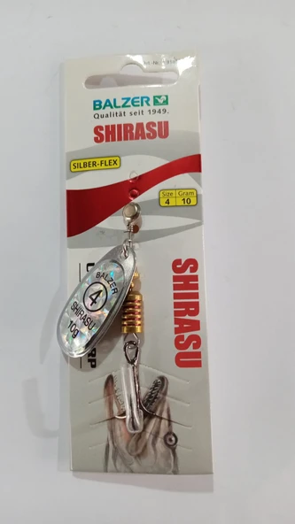 Balzer 13185 Shirasu Spinner Alabalık Kaşığı No: 4 Gr: 10 ürün görseli 1