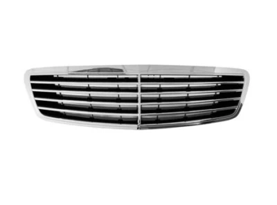 Mercedes E Class 1998-2001 Ön Panjur Nikelaj Siyah Astarlı (Oem No: A22088003839040) ürün görseli 1