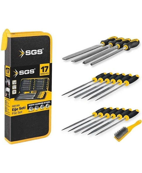 SGS1355 17PARCA Eğe Seti ürün görseli 1