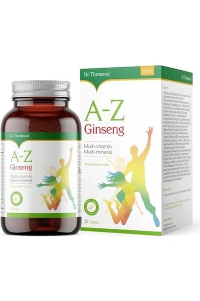 Dr. Thomson A-z Ginseng Multi-vitamin + Multi-mineral ürün görseli 1