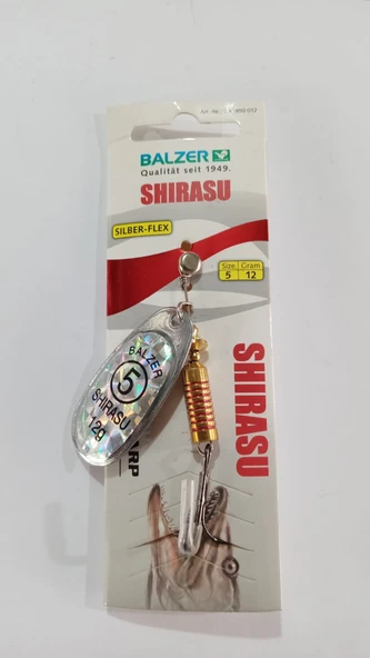 Balzer 13185 Shirasu Spinner Alabalık Kaşığı No: 5 Gr: 12 ürün görseli 1