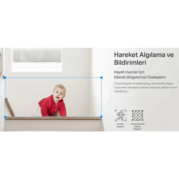 Kamera Ev Güvenliği Tp-Link Tapo C200 Beyaz - Resim 3
