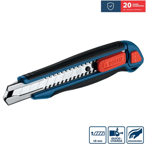 Bosch 1600A01TH6 Professional 18 mm Maket Bıçağı ürün görseli 1