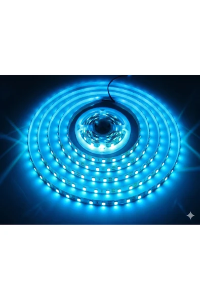 Ookayled 5050 3 ÇİPLI İÇ MEKAN ŞERİT LED MAVİ ürün görseli 1
