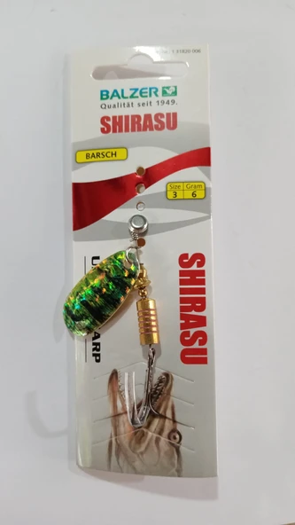 Balzer 13182 Shirasu Spinner Alabalık Kaşığı No: 3 Gr: 6 ürün görseli 1
