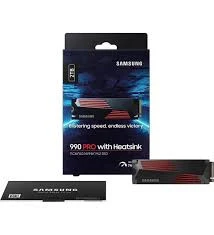 Samsung 990 PRO MZ-V9P2T0CW 2TB 7450-6900MB/s Soğutuculu M.2 SSD Sabit Disk ürün görseli 1