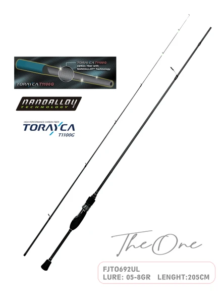 Fujin Fujin TheOne 205cm 05-8gr LRF Kamışı 692UL ürün görseli 1