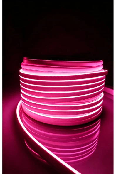 OOKAY 5 METRE PEMBE NEON ŞERİT LED IŞIK ürün görseli 1