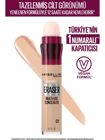 Instant Anti Age Eraser Kapatıcı - 01 Light ürün görseli 1