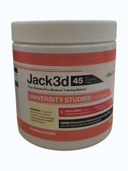 usp labs jack3d 45 servis Strawberry Vanilla Aromalı ürün görseli 1