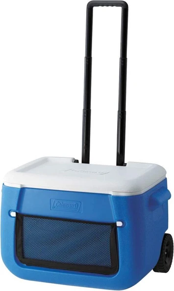 Coleman Poly-Lite Wheeled Mesh 50 Qt Tekerlekli Soğutucu Buzluk 47.3 Lt ürün görseli 1