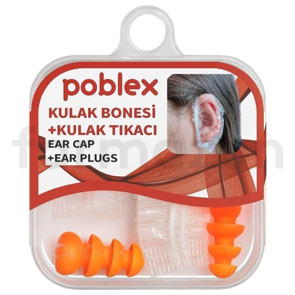 Poblex Set - Kulak Bonesi + Kulak Tıkacı ürün görseli 1