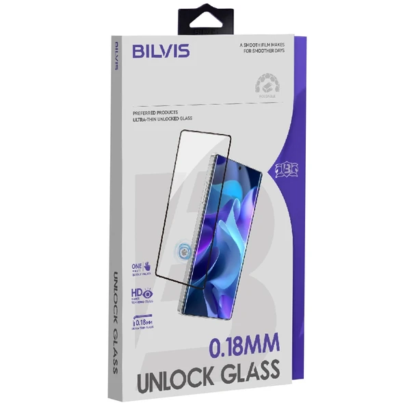 Samsung Galaxy S26 Plus Bilvis 3d Cam Ekran Koruyucu - Siyah ürün görseli 1