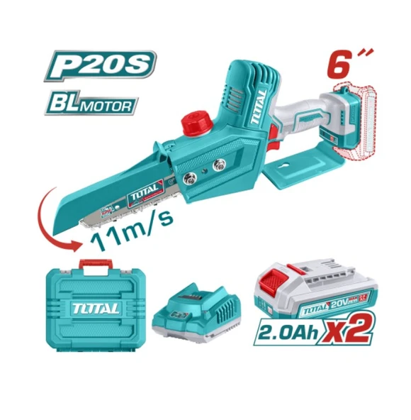 Total Li-ion Akülü Mini Testere 6'' TGSLI20686 ürün görseli 1