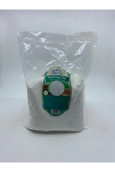 lider tuz Kristal Kaya Tuzu Ince 1kg ürün görseli 1