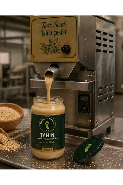 Tüfekçi Kuruyemiş Taze Çekilmiş Tahin 1Kg ürün görseli 1