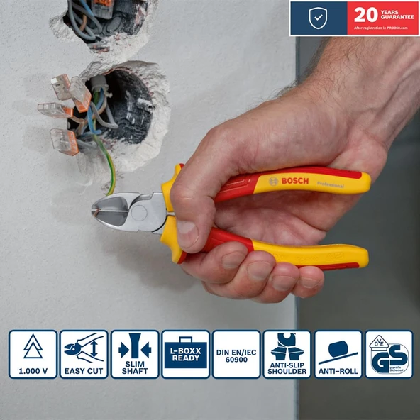 Bosch El Aleti VDE Mixed Set 5 Parça - Resim 5