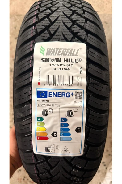 waterfall 175/65R14 86T XL SNOW HILL 3 (2025 ÜRETİM) KIŞ LASTİĞİ ürün görseli 1
