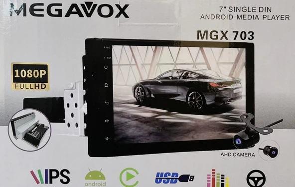 MEGAVOX MGX 703 7" ANDROİD MEDİA EKRAN ürün görseli 1