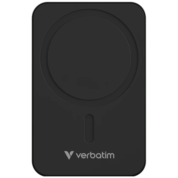 Verbatim 32223 Magsafe 20000 Mah Manyetik Kablosuz Powerbank, Siyah ürün görseli 1