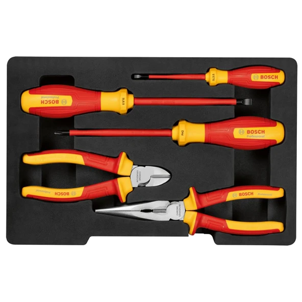 Bosch El Aleti VDE Mixed Set 5 Parça ürün görseli 1
