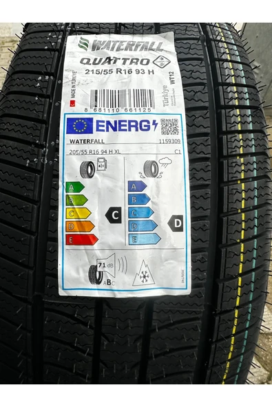 waterfall 215/55R16 93H QUATRRO ürün görseli 1