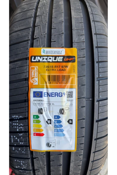 waterfall 235/45R17 97W XL UNİQUE UHP ürün görseli 1
