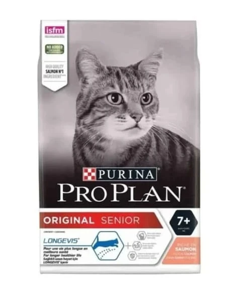 Pro Plan Senior +7 Somonlu Yaşlı Kedi Maması 2 Kg Açık Mama ürün görseli 1