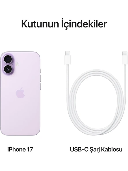 Apple iPhone 17 256 GB Lavanta - Resim 5