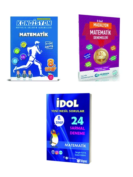 8. Sınıf Lgs Matematik Deneme Seti Newton, Fi, Gizli ürün görseli 1