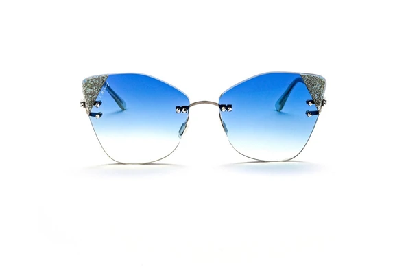 Freddie Mercury 1454 GUN SIM CAT EYE GUN BLUE 54 ürün görseli 1